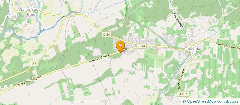 localisation de l'entreprise SCI DES SESPIONS  TAULIGNAN