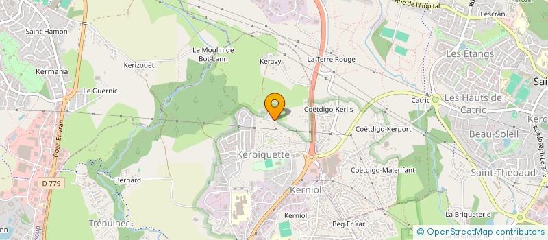 localisation de l'entreprise SCI DES SETS à VANNES