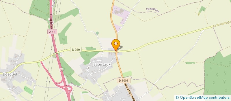 localisation de l'entreprise SCI DES SEUX  ESSERTAUX