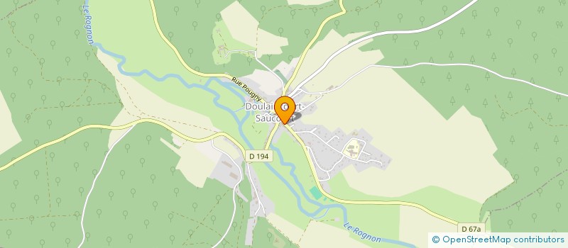 localisation de l'entreprise SCI DES SIMPLES à DOULAINCOURT-SAUCOURT