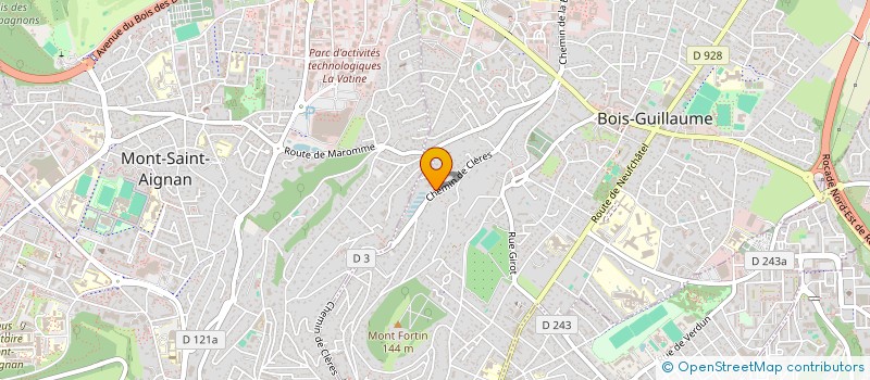 localisation de l'entreprise SCI DES SIRES à BOIS-GUILLAUME