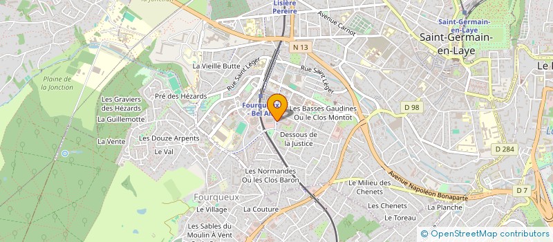 localisation de l'entreprise SCI DES SIX  SAINT-GERMAIN-EN-LAYE