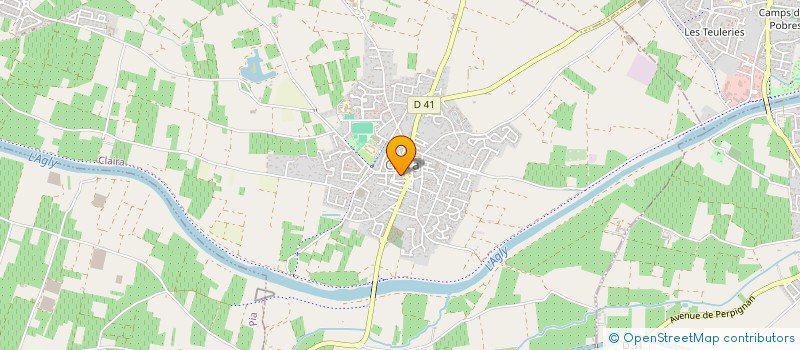 localisation de l'entreprise SCI DES SIX PIERRES  CLAIRA