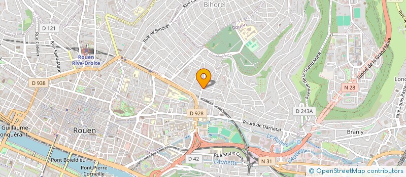 localisation de l'entreprise SCI DES SIX SAPINS à ROUEN