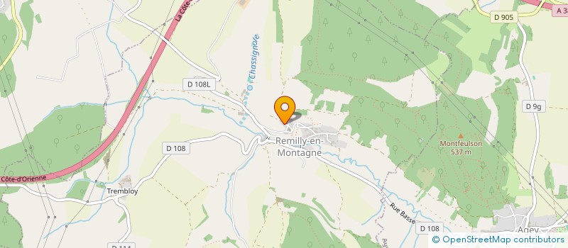 localisation de l'entreprise SCI DES SOIXANTE  REMILLY-EN-MONTAGNE