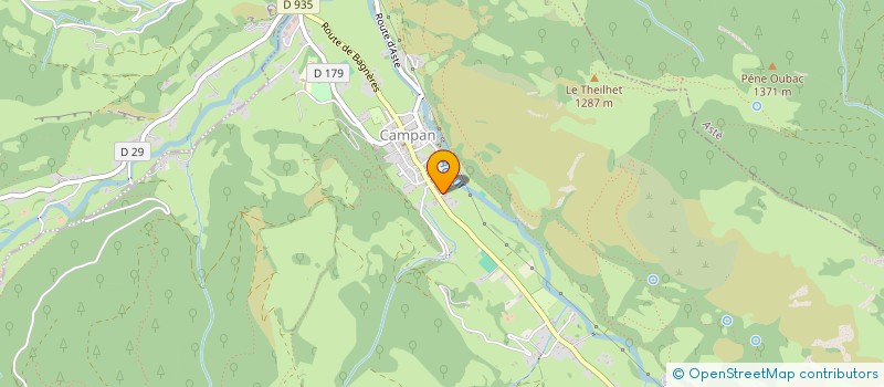 localisation de l'entreprise SCI DES SOUCAZES  CAMPAN