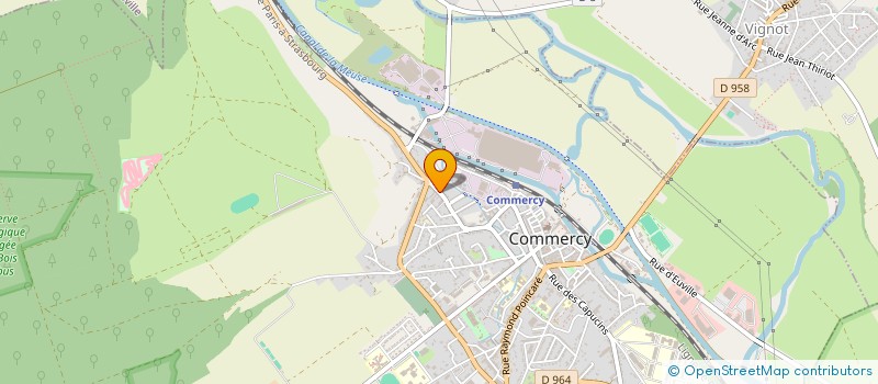 localisation de l'entreprise SCI DES SOUPIRS à COMMERCY