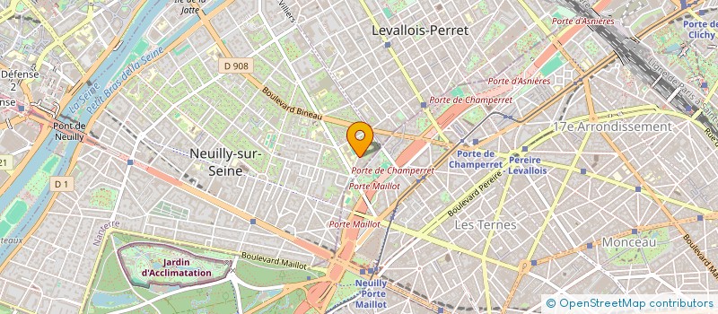 localisation de l'entreprise SCI DES SOURCES à NEUILLY-SUR-SEINE