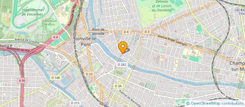 localisation de l'entreprise SCI DES SOURCES à JOINVILLE LE PONT