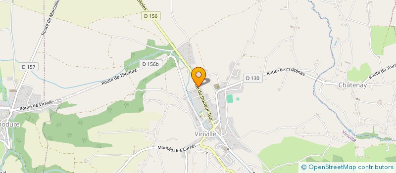 localisation de l'entreprise SCI DES SOURCES  VIRIVILLE