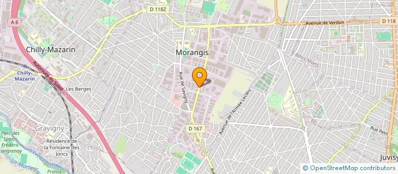 localisation de l'entreprise SCI DES SOURCES à MORANGIS