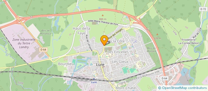 localisation de l'entreprise SCI DES SPORTS  SAINT-GERMAIN