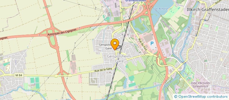 localisation de l'entreprise SCI DES STEPHACIENS  GEISPOLSHEIM