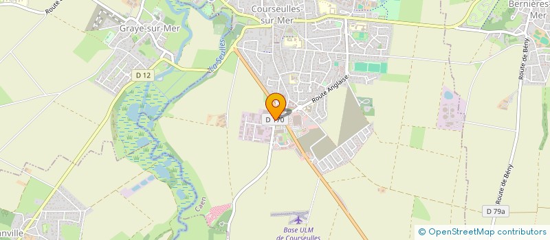 localisation de l'entreprise SCI DES STERNES à COURSEULLES-SUR-MER