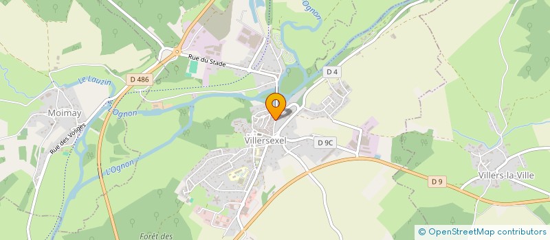 localisation de l'entreprise SCI DES STRELITZIA à VILLERSEXEL