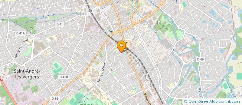 localisation de l'entreprise SCI DES STRELITZIAS  ERVY-LE-CHATEL