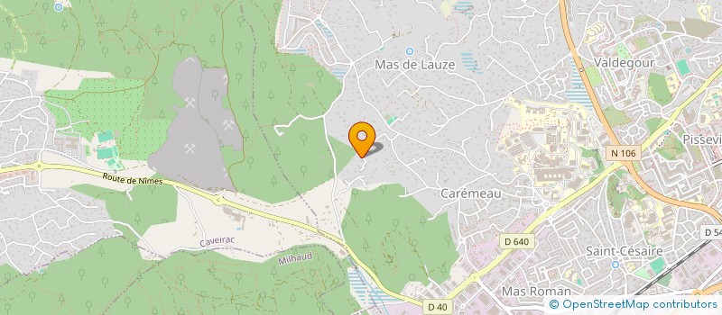 localisation de l'entreprise SCI DES SURELLES  NIMES