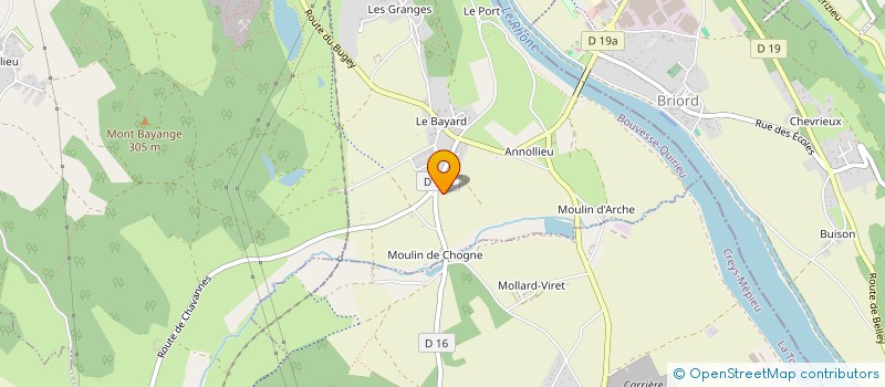 localisation de l'entreprise SCI DES SYLVAIN  LA BALME-LES-GROTTES