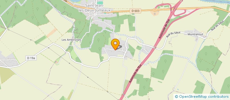 localisation de l'entreprise SCI DES TADORNES  SAINT-JEAN-LES-DEUX-JUMEAUX