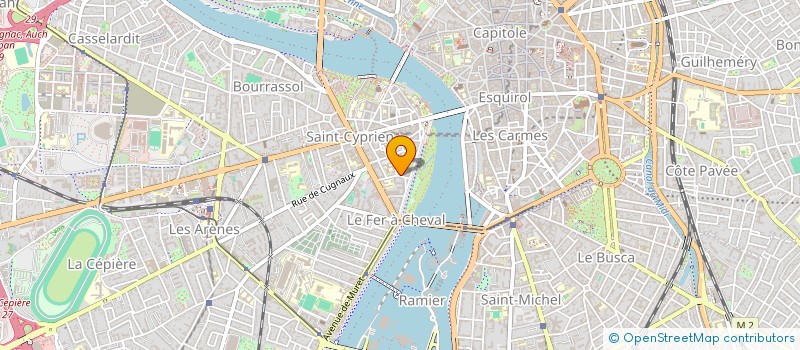 localisation de l'entreprise SCI DES TALENTS à TOULOUSE