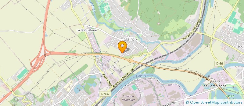 localisation de l'entreprise SCI DES TAMBOURAINES  CLAIROIX