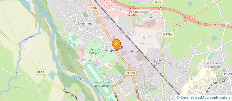 localisation de l'entreprise SCI DES TANKSAS  AVERMES