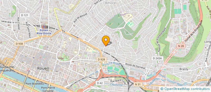 localisation de l'entreprise SCI DES TANNERIES  ROUEN