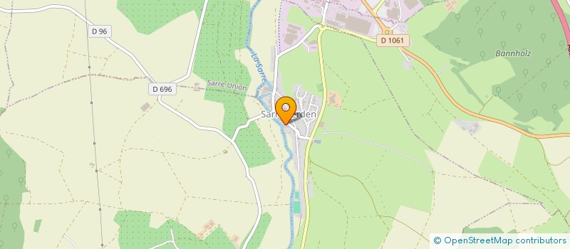 localisation de l'entreprise SCI DES TANNEURS  SARREWERDEN