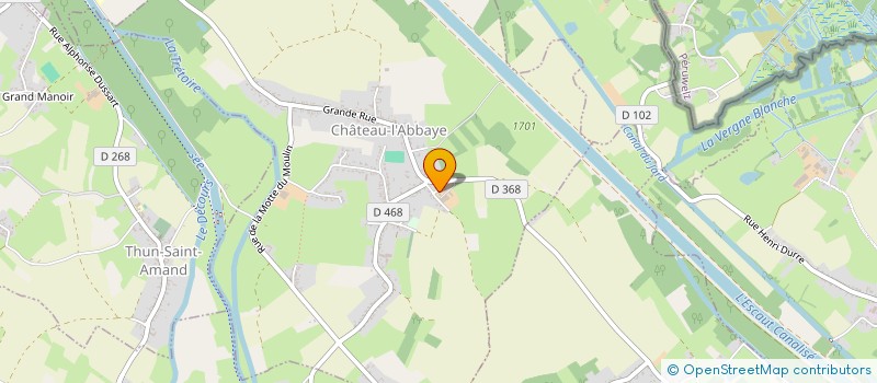 localisation de l'entreprise SCI DES TASSARTS  CHATEAU-L'ABBAYE