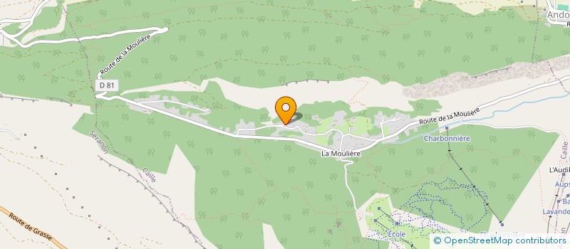 localisation de l'entreprise SCI DES TEILLES à ANDON