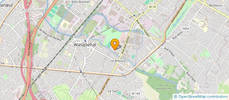 localisation de l'entreprise SCI DES TEINTURIERS à VILLENEUVE-D'ASCQ