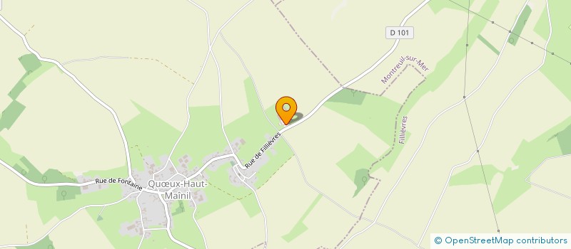 localisation de l'entreprise SCI DES TEMPLIERS  QUUX-HAUT-MAINIL