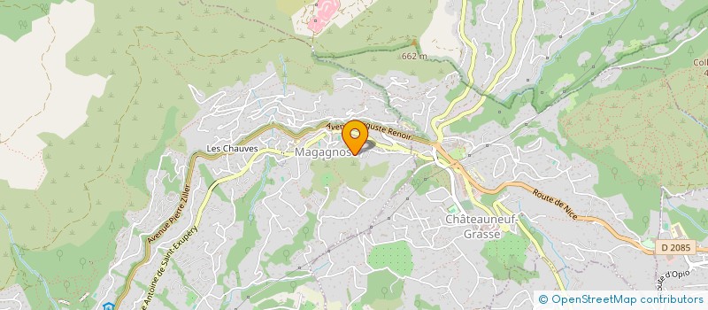 localisation de l'entreprise SCI DES TEMPLIERS  GRASSE