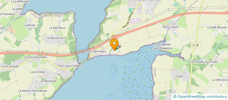 localisation de l'entreprise SCI DES TEMPLIERS  LA VILLE-ES-NONAIS