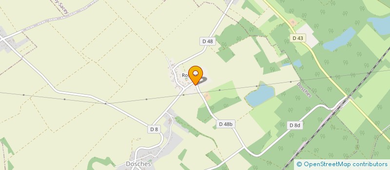 localisation de l'entreprise SCI DES TEMPLIERS DE BEAULIEU  SAINTE-SAVINE