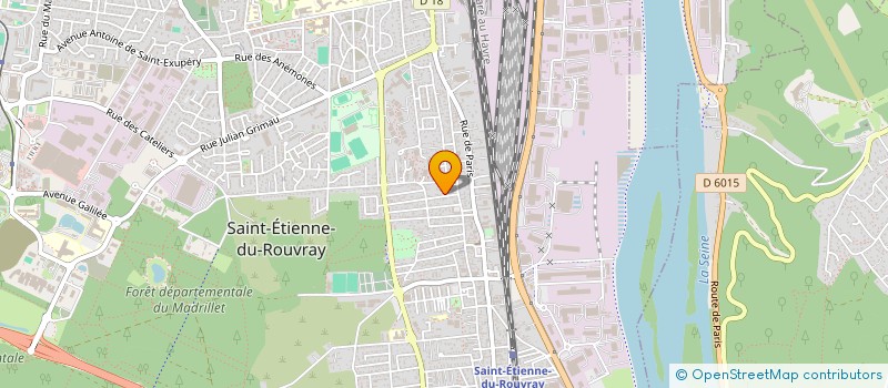 localisation de l'entreprise SCI DES TEMPS COURTS  SAINT-ETIENNE-DU-ROUVRAY