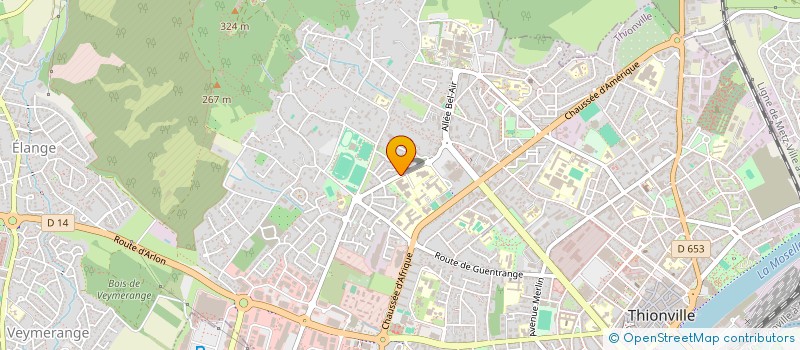 localisation de l'entreprise SCI DES TERRASSES à THIONVILLE