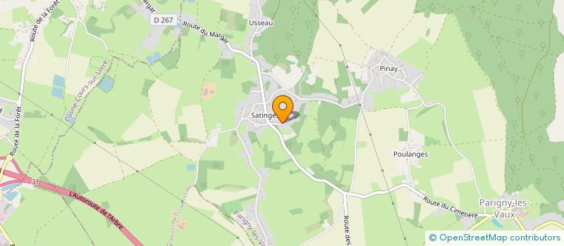 localisation de l'entreprise SCI DES TERRES BLANCHES à PARIGNY-LES-VAUX