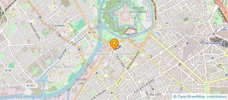 localisation de l'entreprise SCI DES TERRES DE SEIGNEULAY  LILLE