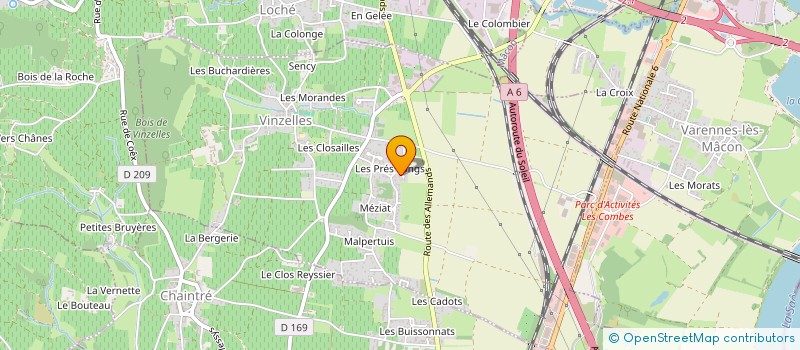 localisation de l'entreprise SCI DES TERRES NEYME  VINZELLES