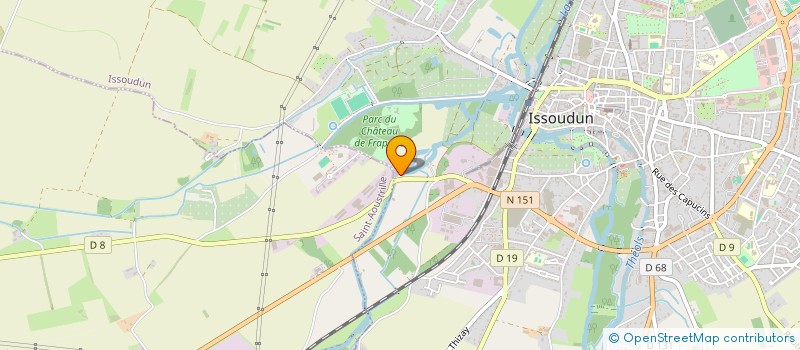 localisation de l'entreprise SCI DES TERRES NOIRES à ISSOUDUN