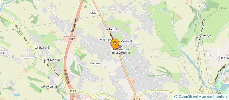 localisation de l'entreprise SCI DES TERRES NOUVELLES  CASTRES