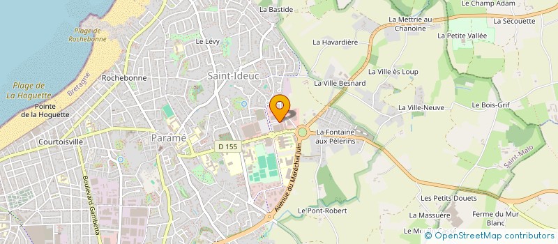 localisation de l'entreprise SCI DES TERTRES  SAINT-MALO