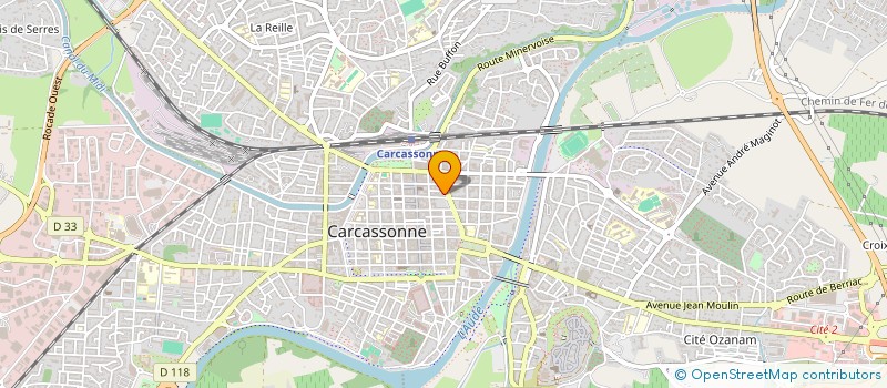 localisation de l'entreprise SCI DES TETES PLATES à CARCASSONNE