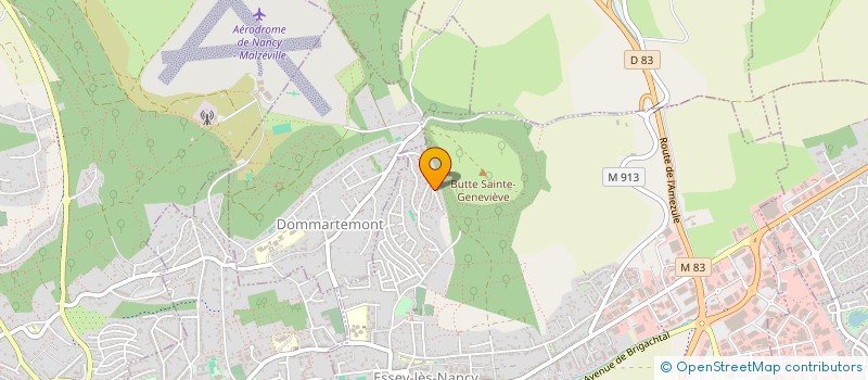 localisation de l'entreprise SCI DES THERMES  ESSEY-LES-NANCY