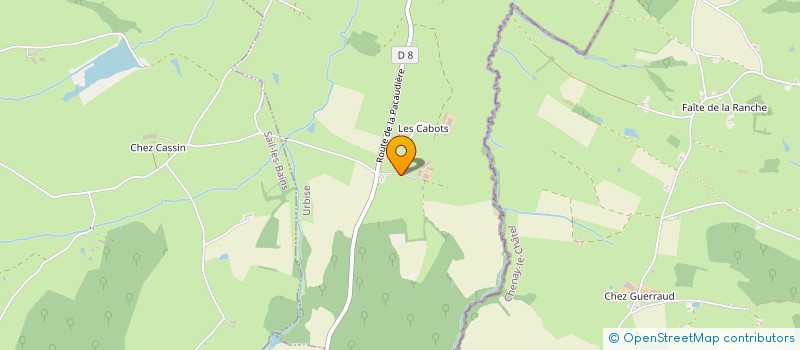 localisation de l'entreprise SCI DES THINOTS  URBISE