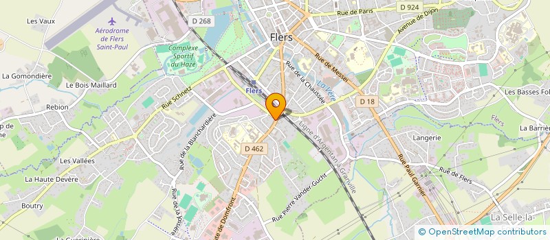localisation de l'entreprise SCI DES TILLEULS à FLERS