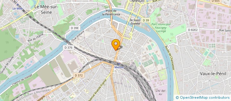 localisation de l'entreprise SCI DES TILLEULS à MELUN