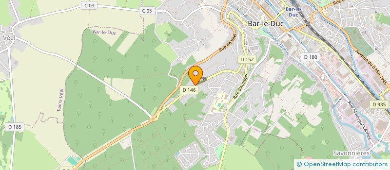 localisation de l'entreprise SCI DES TILLEULS à BAR-LE-DUC