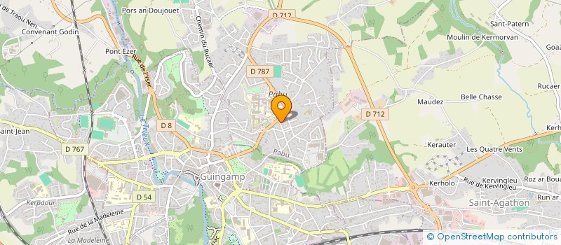 localisation de l'entreprise SCI DES TILLEULS  PABU